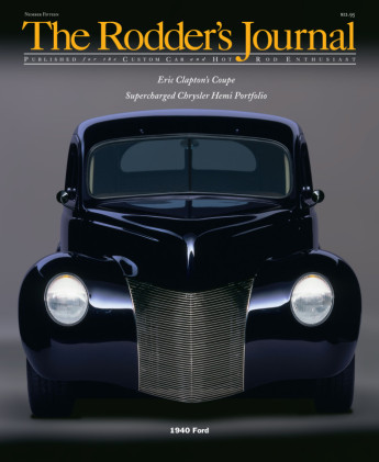 THE RODDER'S JOURNAL NO. 15 2001 SPRING - ERIC CLAPTON, WANLASS, NHRA 2000